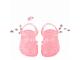 sandales pink glitter pour poupées de 30-33cm, 27