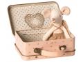 Guardian angel in suitcase, Little sister mouse - Taille 10 cm - de 0 à 36 mois - Maileg - 16-9722-01