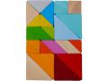 Jeu d’assemblage Tangram-Mix multicolore - Haba - 305777