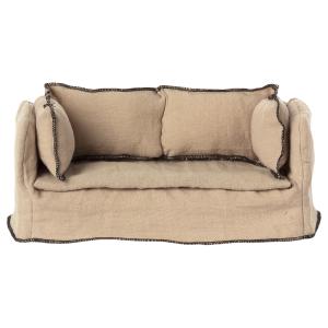 Canapé miniature, taille : H : 11 cm - L : 22 cm - l : 12 cm - Maileg - 11-1306-00