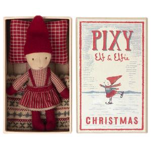Elfie Pixy dans une boîte à allumettes - H: 14 cm - Maileg - 14-1490-00