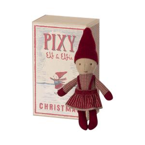 Elfie Pixy dans une boîte à allumettes - H: 14 cm - Maileg - 14-1490-00