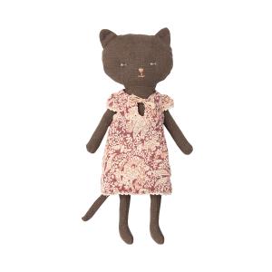 Maileg - 16-1904-00 - Chatons, Chaton - Noir, taille : H : 24 cm  (472178)