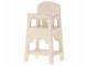 Chaise haute, Souris - Blanc cassé - H: 7 cm x L : 3,7 cm x l: 3,2 cm