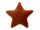Coussin velours étoile aristote 40x40 - WILD BROWN