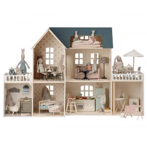 Maison de poupées miniature - H: 80 cm x L : 72 cm x l: 40 cm - Maileg - 11-3000-00