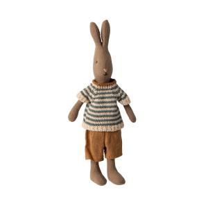 Lapin taille 1, Marron - tricot et short - Maileg - 16-3105-00