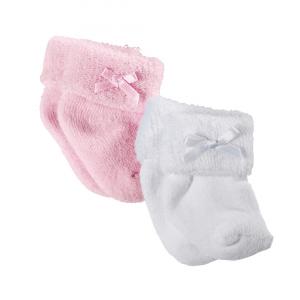 Chaussettes rose/blanche pour poupées de 30-33cm, 42-46cm, 48cm - Gotz - 3300955